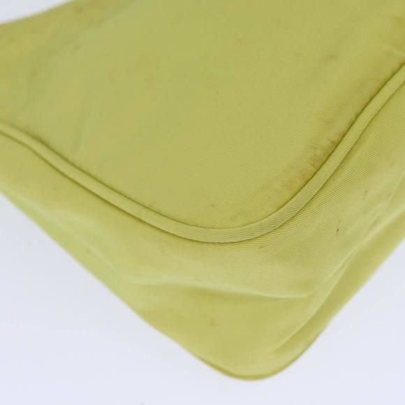 PRADA Accessory Pouch Nylon Yellow Pink Auth 79906 - Picture 16 of 16